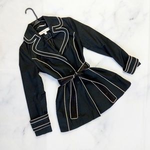 Laundry by Shelli Segal Belted Rain Trench